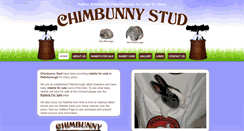 Desktop Screenshot of chimbunnystud.co.uk